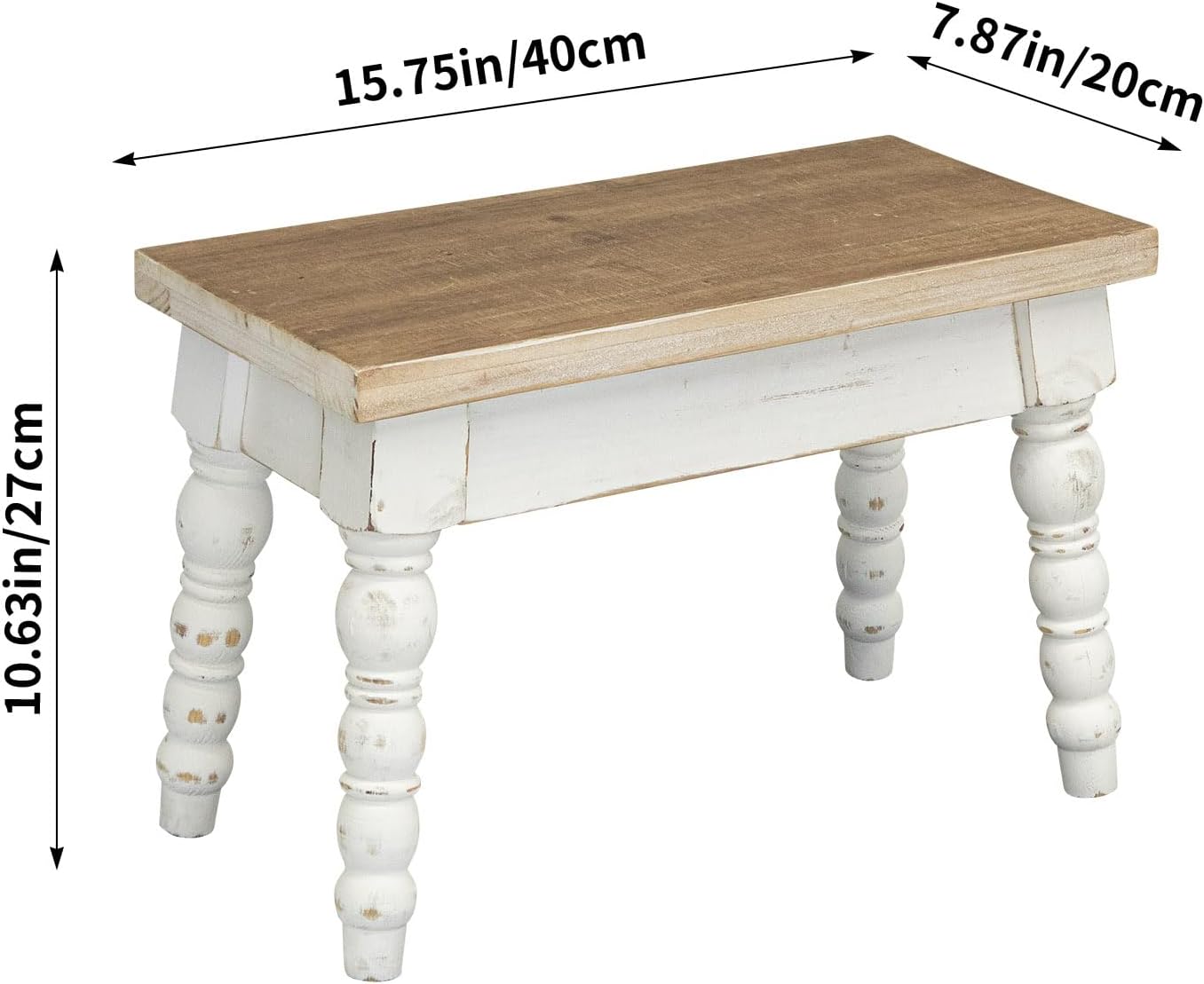 Rustic Wood Farmhouse Plant Stand
