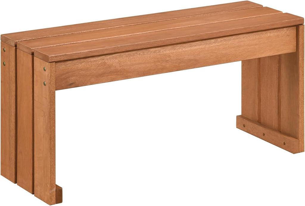 Solid Wood Outdoor Garden Bench