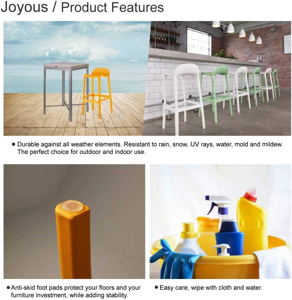 2 Mint Lagoon Joyous Barstools