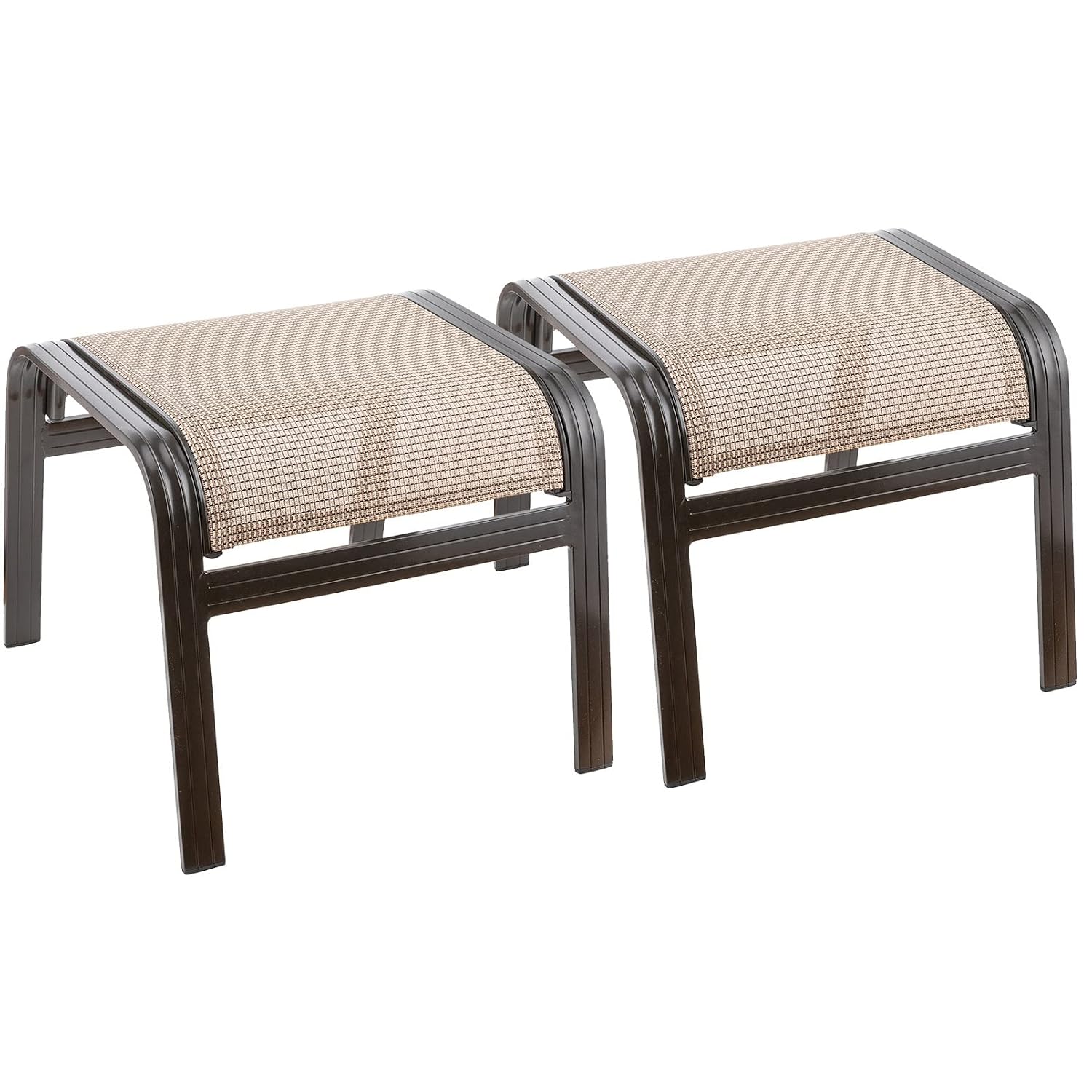 2 Pack San Diego Outdoor Ottoman Set
