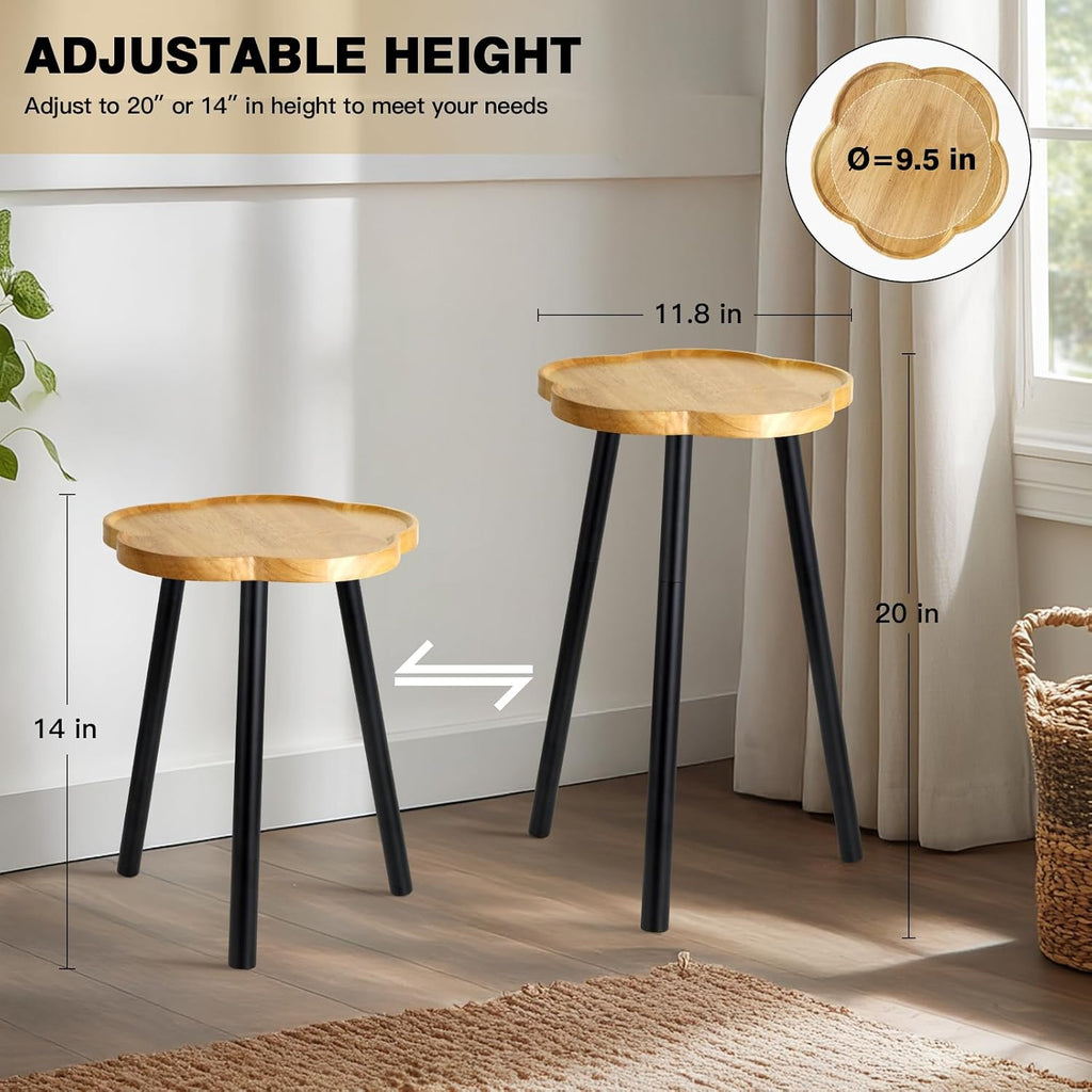 Metal Mid Century Plant Stand Table