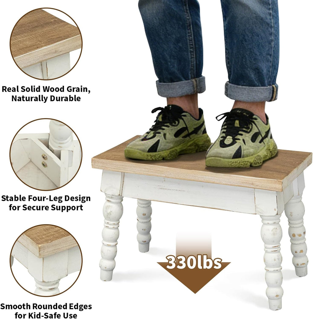 Rustic Wood Farmhouse Plant Stand