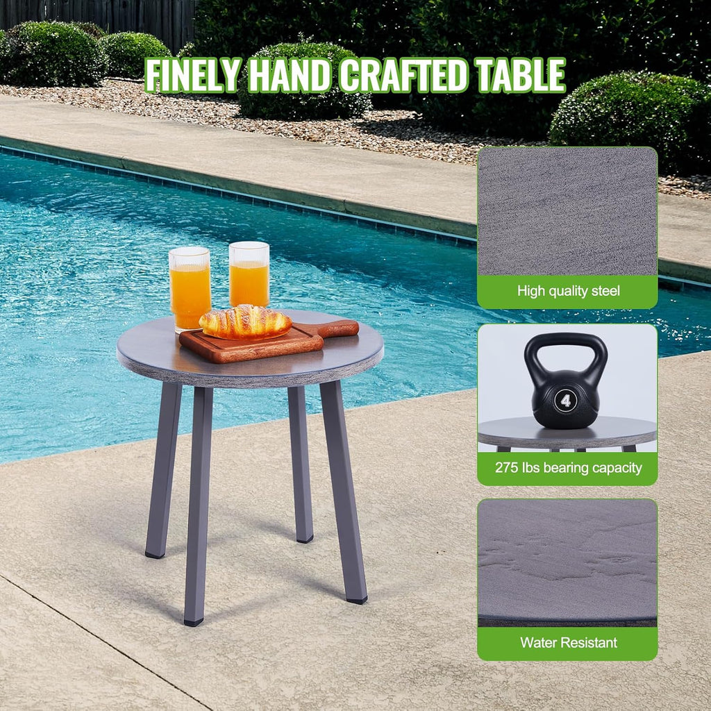 3-Piece Wicker Rocking Patio Set